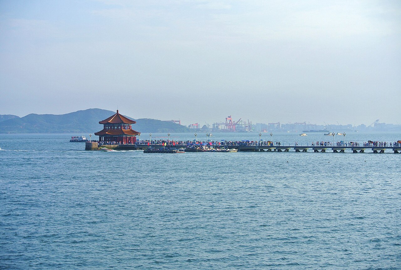 青岛：栈桥